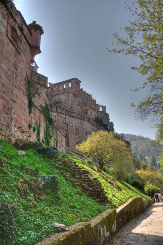 Heidelberg_Schloss_Schlossterrasse