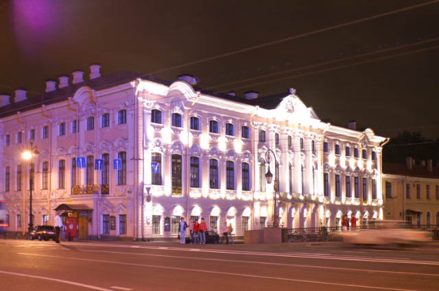 Sankt_Petersburg_Stroganow-Palast_Nacht