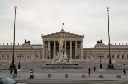 Wien-Reichsratsgebaeude-Parlament-Pallas-Athene-Brunnen