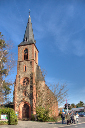 Dieburg_Frankfurter_Strasse_Evangelische_Kirche_Turm