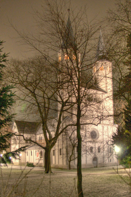 Goslar_Zisterzienserfrauenkloster_Neuwerkkirche_Nacht_HDR