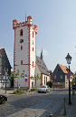 Steinheim_Kardinal-Volk-Platz_Sankt_Johann_Baptist_Turm