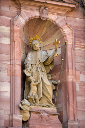 Heidelberg_Jesuitenkirche_Fassade_Figur_b