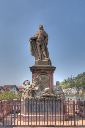 Heidelberg_Neckarbruecke-Alte_Karl-Theodor-Bruecke_Brueckenfigur_Karl-Theodor