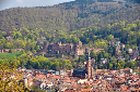 Heidelberg_Philosophenweg_Altstadt-mit-Schloss_Detail
