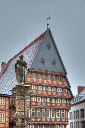 Hildesheim_Marktplatz_Knochenhauer-Amtshaus-Dach