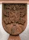 Lindenfels_Rathaus_Hof_Eingang_Wappen
