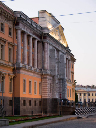 Sankt_Petersburg_Mikhailovsky-Schloss_Woskressenski-Kanal_Daemmerung