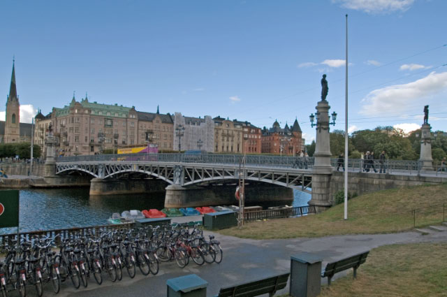 Stockholm_Djurgaarden_Djurgaardsbron_Bruecke_Strandvaegen
