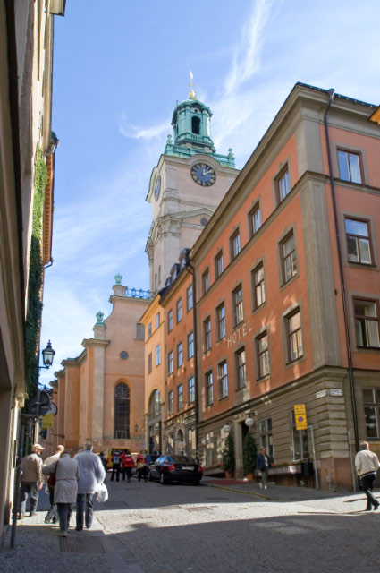 Stockholm_Gamla_Stan_Slottsbacken_Nikolaikirche_Turm