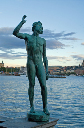 Stockholm_Kungsholmen_Rathaus_Park_Carl_Eldh_Saenger